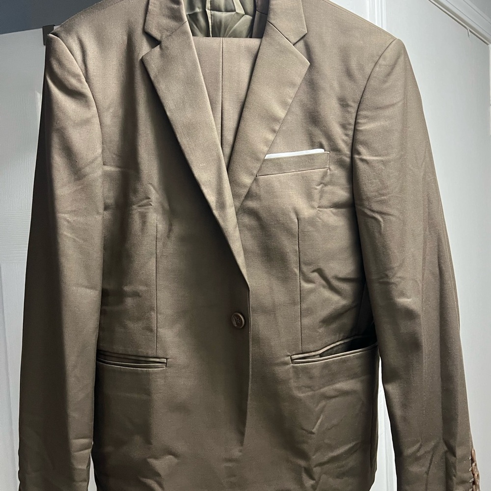 Men's Olive Brown Blazer